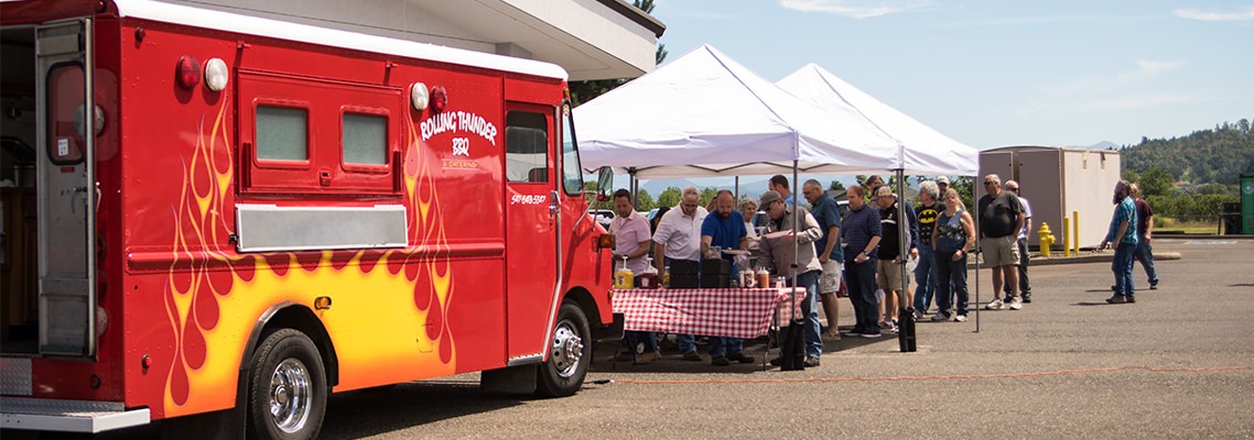 Photo of Summer Celebration BBQ at Orenco’s headquarters