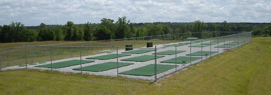 Photo of AdvanTex treatment facility at South Alabama Utilities U.S.A
