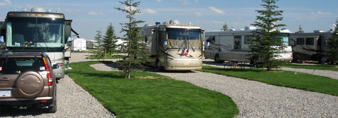 Photo of an RV park