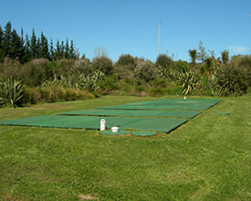 Photo of AdvanTex Treatment System at a sports field