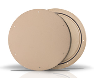 Photo of fiberglass access lids
