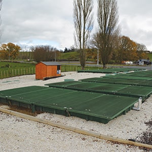 Photo of AdvanTex treatment system that fixed failing septic systems negatively impacting a rural community in New Zealand
