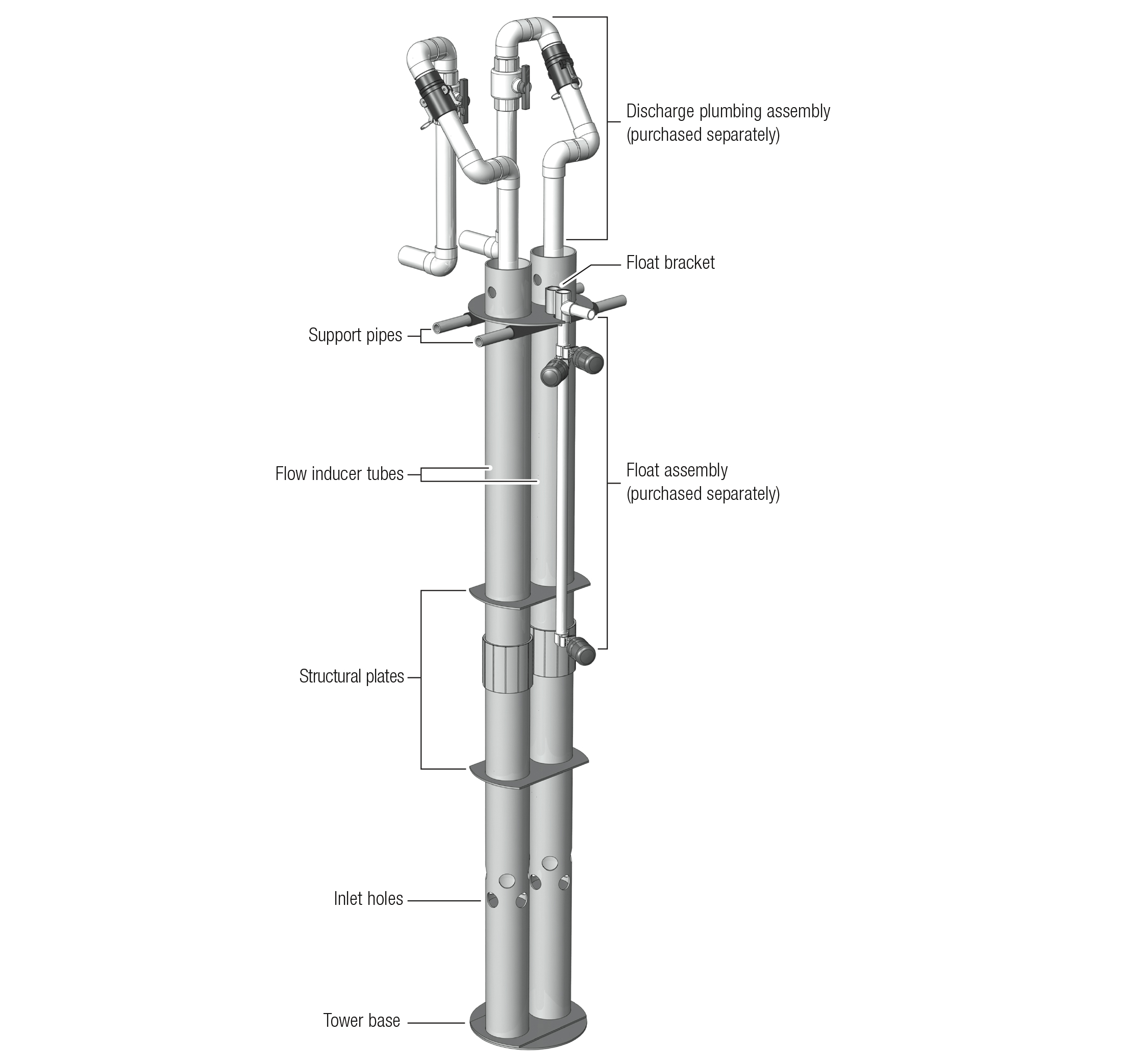 Flow Inducer Towers
