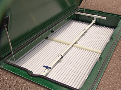 Overview photo of AdvanTex system interior