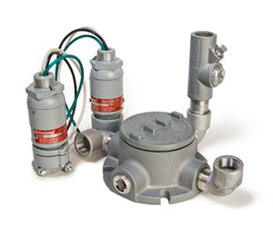 Photo of an explosion-proof splice box