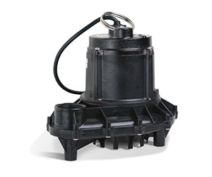 Photo of submersible effluent pump
